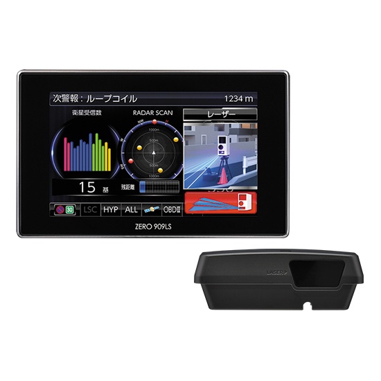 超高感度GPSレーザー&レーダー探知機 ZERO909LS コムテック｜COMTEC ...