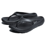 男女兼用放松凉鞋MIZUGUMO FLIP(尺寸:9(27.0cm)/BLACK)D823000[退货交换不可]
