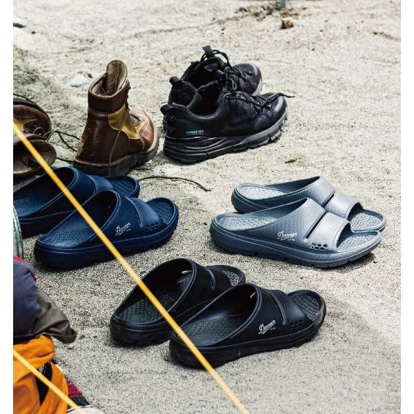 男女兼用放松凉鞋MIZUGUMO FLIP(尺寸:9(27.0cm)/BLACK)D823000[退货交换不可]_6