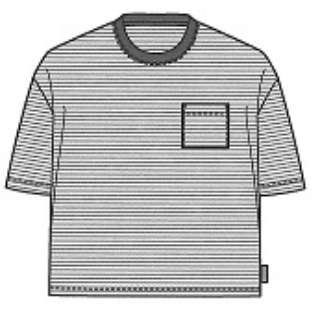 子供用 ワイドポケットtシャツ 150サイズ ボーダー ブラック ホワイト Shl 03ks Sheltech シェルテック 通販 ビックカメラ Com