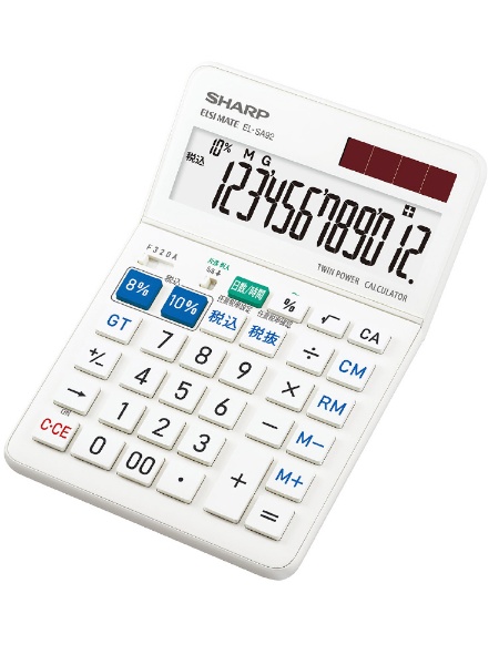 セミデスクトップタイプ電卓 EL-S452-X [12桁] シャープ｜SHARP 通販 