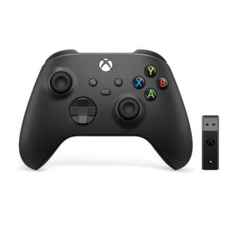 Xbox ワイヤレス コントローラー + ワイヤレス アダプタ for Windows 10 1VA-00005 [Bluetooth・USB /Windows・Android]