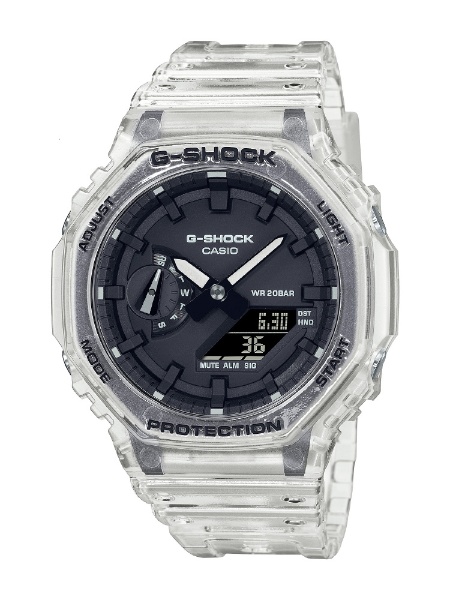 新品未使用】G-SHOCK スケルトン GA-2100SKE-7AJF - 腕時計(アナログ)