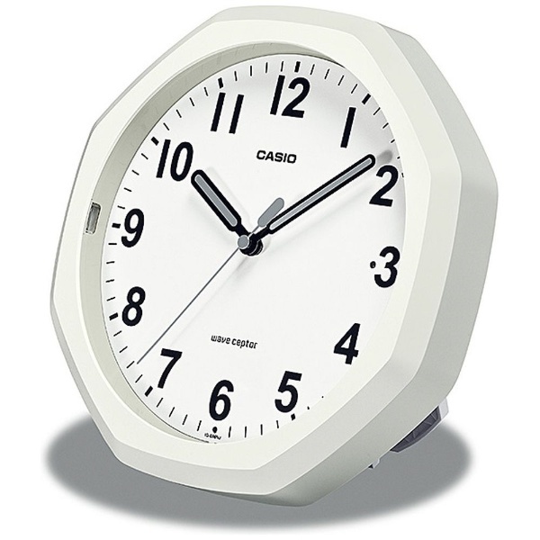 掛置兼用時計 ホワイト IQ-888NJ-7JF [電波自動受信機能有] カシオ｜CASIO 通販