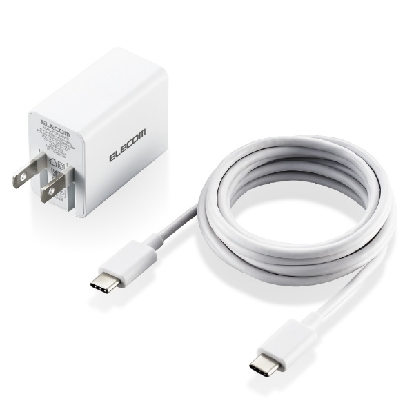 AC - USB充電器 ＋USB-C⇔USB-Cケーブル ノートPC・タブレット対応 30W