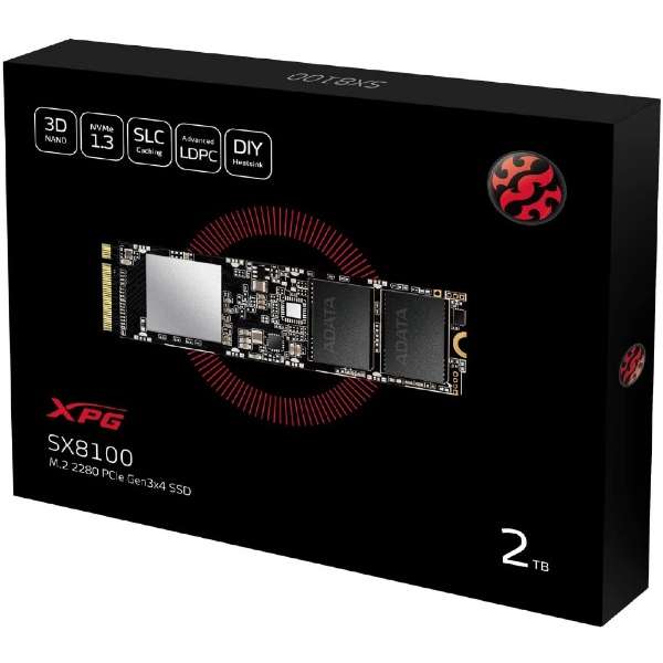 ASX8100NP-2TT-C SSD PCI-Expressڑ XPG SX8100 [2TB /M.2] yoNiz_6