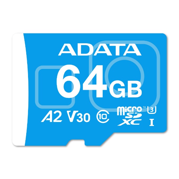 MAX Performance microSDXCカード 64GB for GoPro【GoPro適合microSDカード】 ADTAG-64G  [Class10 /64GB]