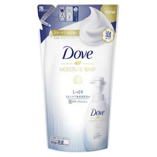 Dove（ダヴ）うるおいホイップ 泡ボディウォッシュ しっとり つめかえ用 430g 詰替え　フレッシュフローラルの香り