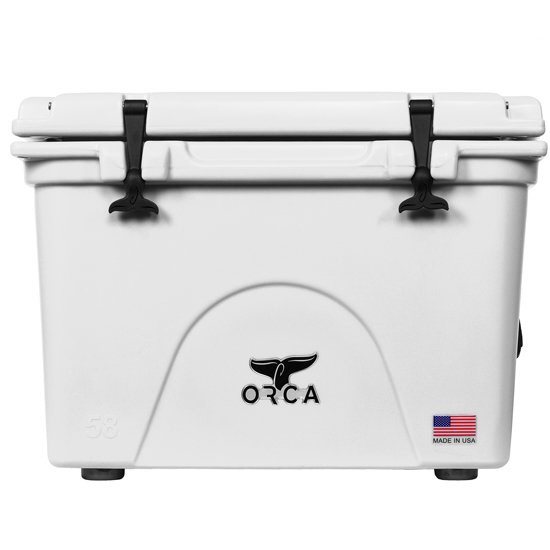 ハード クーラーボックス ORCA Coolers 58 Quart(490×680×490mm/White)ORCW058
