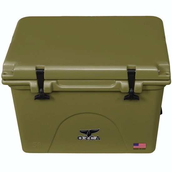 ハード クーラーボックス ORCA Coolers 58 Quart(490×680×490mm/Green 