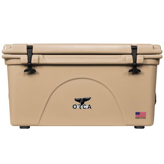 ハード クーラーボックス ORCA Coolers 75 Quart(450×860×460mm/Tan)ORCT075