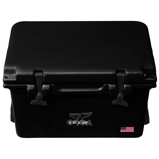 ハード クーラーボックス ORCA Coolers 26 Quart(370×590×440mm/Black×Black)ORCBKBK026