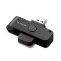 接触型ICカードリーダーライター USB-A接続 (Mac/Windows11対応) ブラック MR-ICD102BK [マイナンバーカード対応]