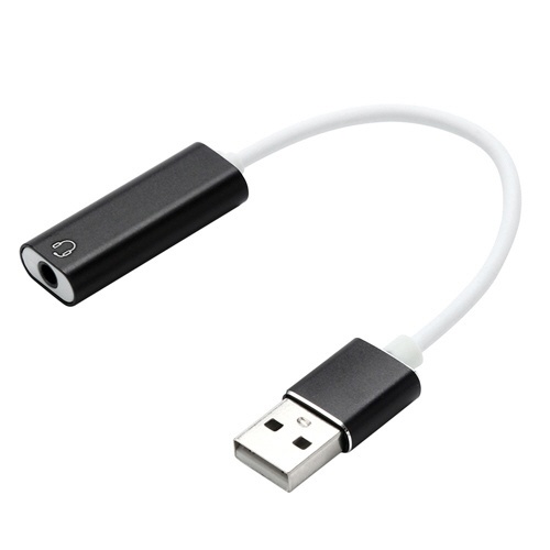 ǥѴץ饰 [USB-A ᥹ 4˦3.5mm /0.1m] P-4XU