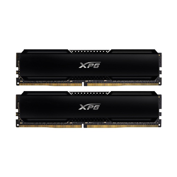 増設ゲーミングメモリ XPG GAMMIX D20 DDR4 ブラック AX4U3200716G16A-DCBK20 [DIMM DDR4 /16GB  /2枚]