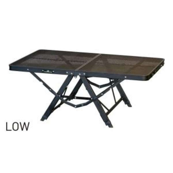 3高&低桌子强壮的网丝(宽度90x纵深60x高度35.5/50/60cm/黑色)_2