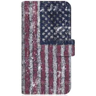CaseMarket Android One S7 X蒠^P[X The Stars and Stripes AJ tbO Be[W Old Glory Android One S7-BCM2S2476-78