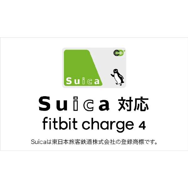 ySuicaΉz Fitbit Charge4 GPSڃtBbglXgbJ[ Black/Black L/STCY ubN FB417BKBK-JP_3