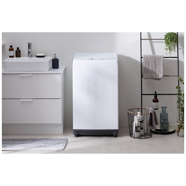 全自動洗濯機 ホワイト IAW-T603WL [洗濯6.0kg /簡易乾燥(送風機能) /上開き]