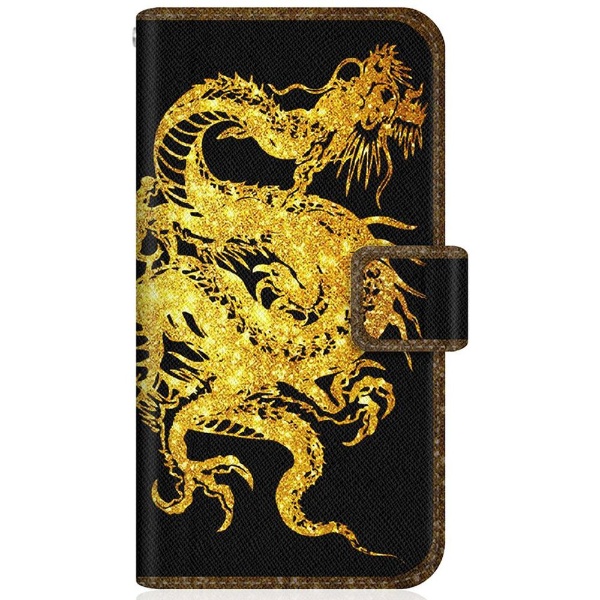 Casemarket Iphonese2 スリム手帳型ケース 昇り龍 授与 金龍 手帳 昇龍 金風 Iphonese2 m2s20 78