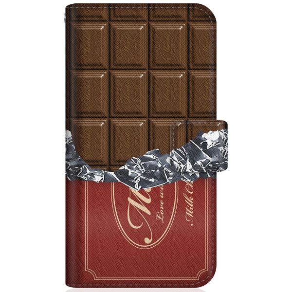 CaseMarket 902SO スリム手帳型ケース 板チョコ コレクション チョコレート ダイアリー カカオ 902SO-BCM2S2263-78