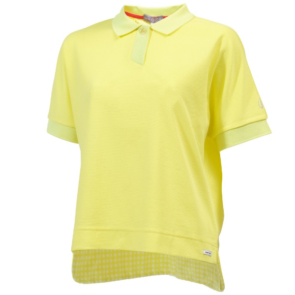 レディース 数量限定 半袖ポロシャツ 大幅にプライスダウン Sサイズ イエロー 136-734157