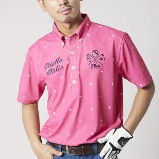メンズ ゴルフ 半袖シャツ Mサイズ ピンク フィラゴルフ Fila Golf 通販 ビックカメラ Com