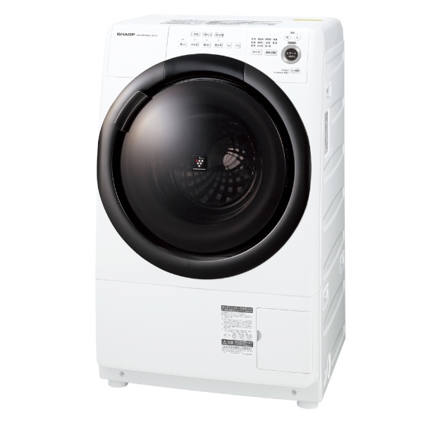 ドラム式洗濯乾燥機 ホワイト系 ES-S7F-WL [洗濯7.0kg /乾燥3.5kg 