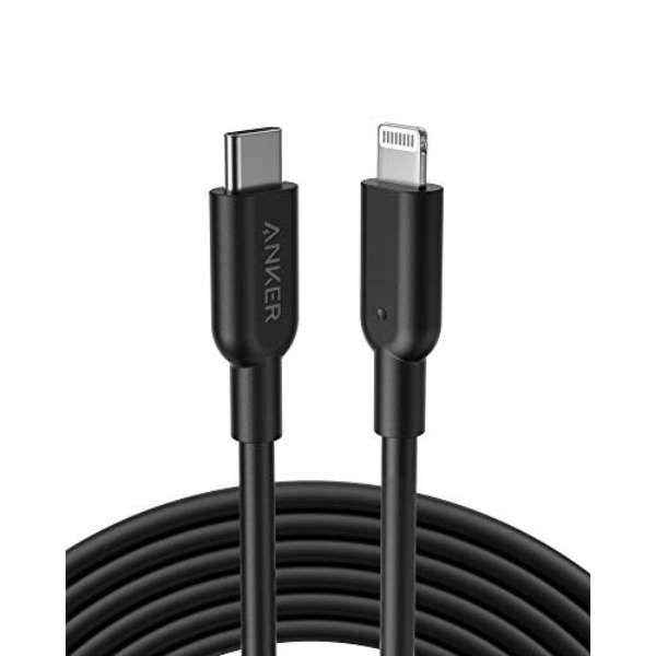 Anker PowerLine II USB-C & CgjOP[ui3.0j black A8634011 [3.0m /USB Power DeliveryΉ]_1