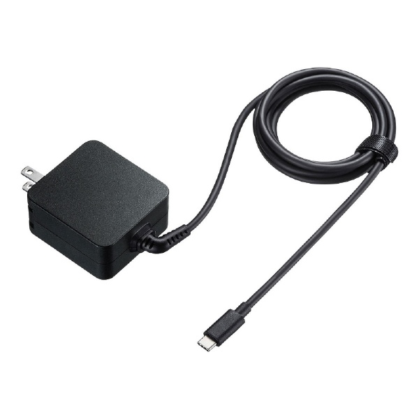 AC ⇔ USB-C充電器 ノートPC・タブレット対応 65W [1.8m /USB Power Delivery対応] ACA-PD76BK