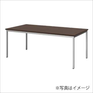 会议゛桌子D/G(天板daku、腿灰色/宽1500*纵深750*高700mm)SOT-1575 PK D/G[取消、退货不可]