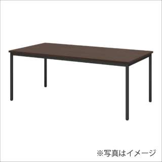 会议゛桌子D/B(天板daku、腿黑色/宽1500*纵深750*高700mm)SOT-1575 PK D/B[取消、退货不可]
