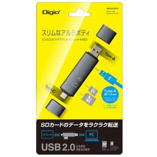 USB2.0 Type-C&AA~J[h[_[ O[ [USB2.0 /X}zE^ubgΉ]