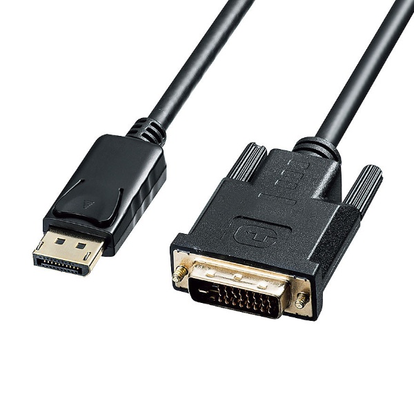 サンワサプライ Mini-DisplayPort 変換ケーブル 1.0m ホワイト KC-DPM1W