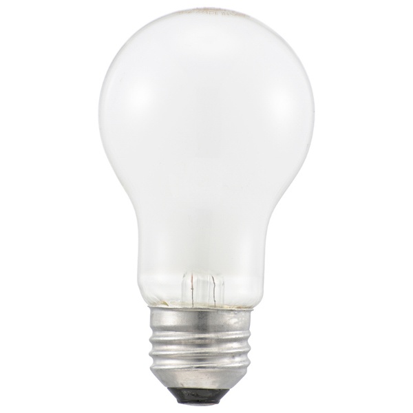 白熱電球 日本最大級の品揃え E26 20W形 シリカ 感謝価格 電球色 一般電球形 1個 LB-D5619W