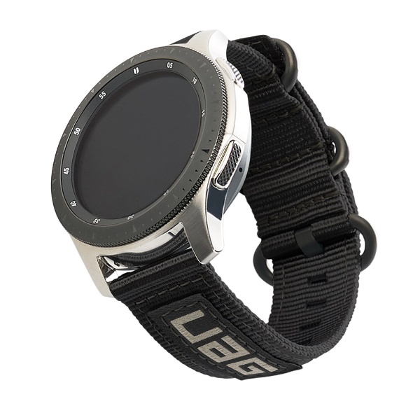 UAG社製 Galaxy Watchバンド GalaxyWatch 46mm用 NATO ECOシリーズ ブラック UAG-RGWLNE-BK