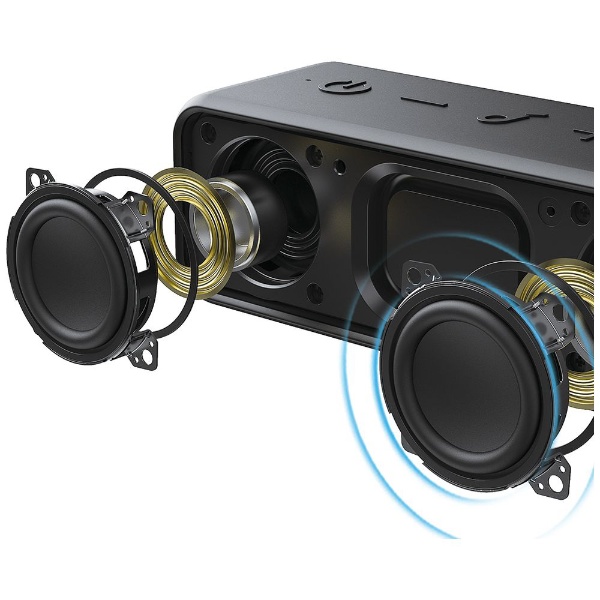 アンカー Anker ワイヤレススピーカー A3125N11 soundcore SELECT 2 ブラック防水  Bluetooth対応 新品 送料無料