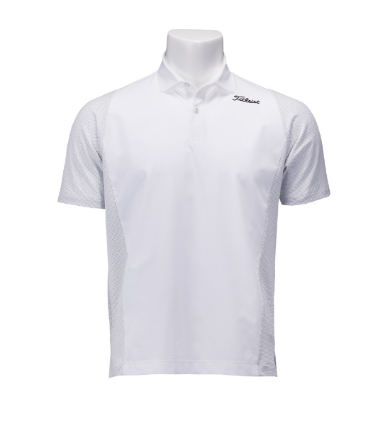 メンズ ゴルフ ポロシャツ TSMC2118(LLサイズ/ホワイト) タイトリスト