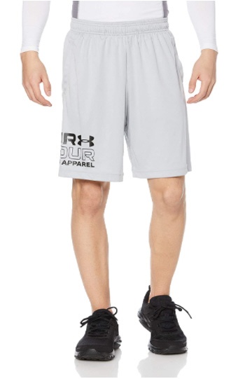 メンズ トレーニング UA Tech Sport ショーツ Shorts 1361510 全国どこでも送料無料 Black Gray スーパーセール期間限定 MDサイズ×Mod