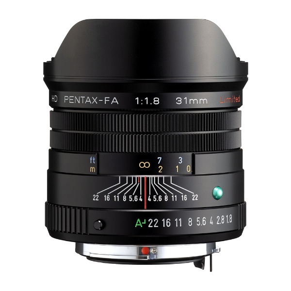 カメラレンズ HD PENTAX-FA 31mmF1.8 Limited ブラック [ペンタックスK