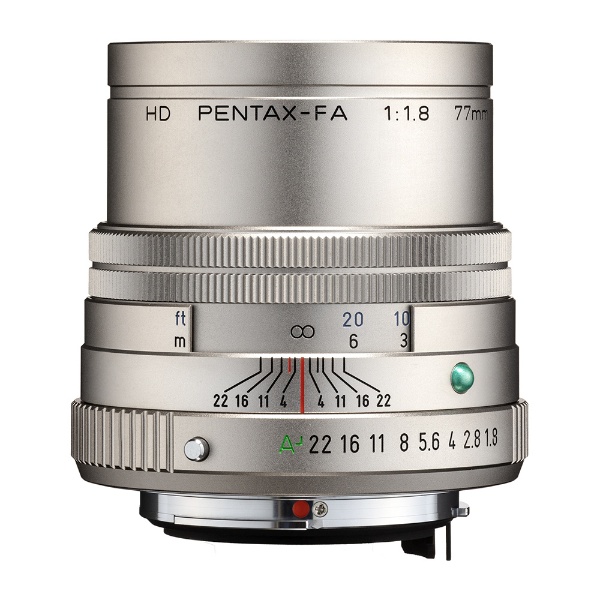 カメラレンズ HD PENTAX-FA 77mmF1.8 Limited シルバー [ペンタックスK
