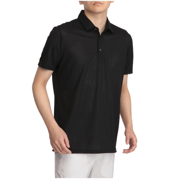 メンズ ポロシャツ ドライエアロフロー半袖台衿シャツ(Lサイズ