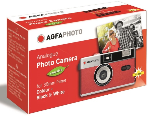 AGFA Photo Analogue Photo Camera（アグファフォト アナログフォトカメラ）35mmフィルムカメラ レッド [フィルム式]  AGFA｜アグフア 通販 | ビックカメラ.com