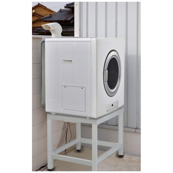 ガス衣類乾燥機専用台（低） ピュアホワイト DS-80LSF リンナイ