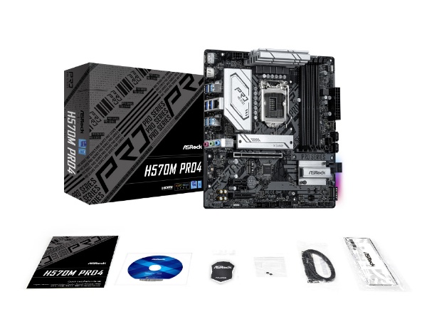 マザーボード H570M Pro4 H570MPro4 [MicroATX /LGA1200]