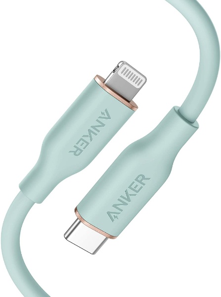 Anker PowerLine III Flow USB-C & CgjO P[u(0.9m) ~gO[ A8662061 [0.9m]