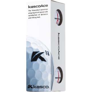 ゴルフボール Kascoace キャスコケース 1スリーブ 3球入り ホワイト オウンネーム非対応 キャスコ 通販 ビックカメラ Com