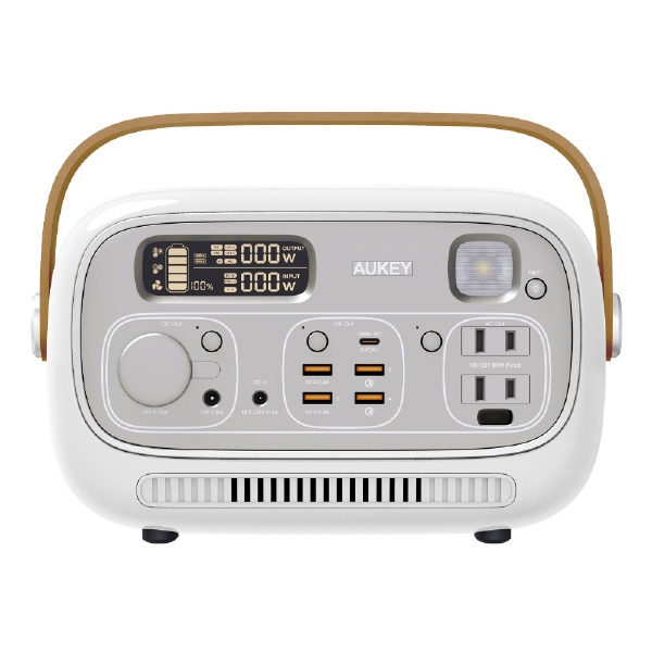 ポータブル電源 PowerStudio 300 ホワイト PS-RE03-WT [9出力 /DC・USB 