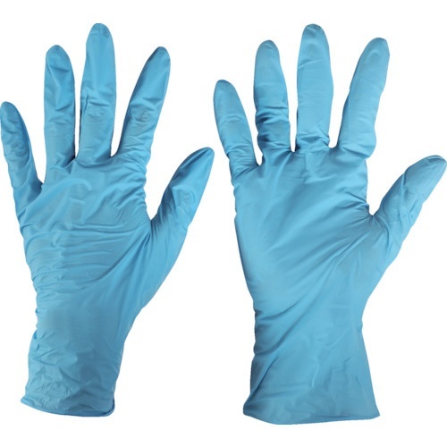 使い捨てニトリル極薄手袋 Mサイズ 100枚 青 TGL-726NM-A トラスコ中山｜TRUSCO NAKAYAMA 通販