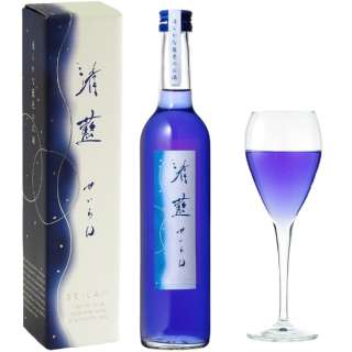 [青いお酒] 清藍（せいらん） 500ml【日本酒･清酒】